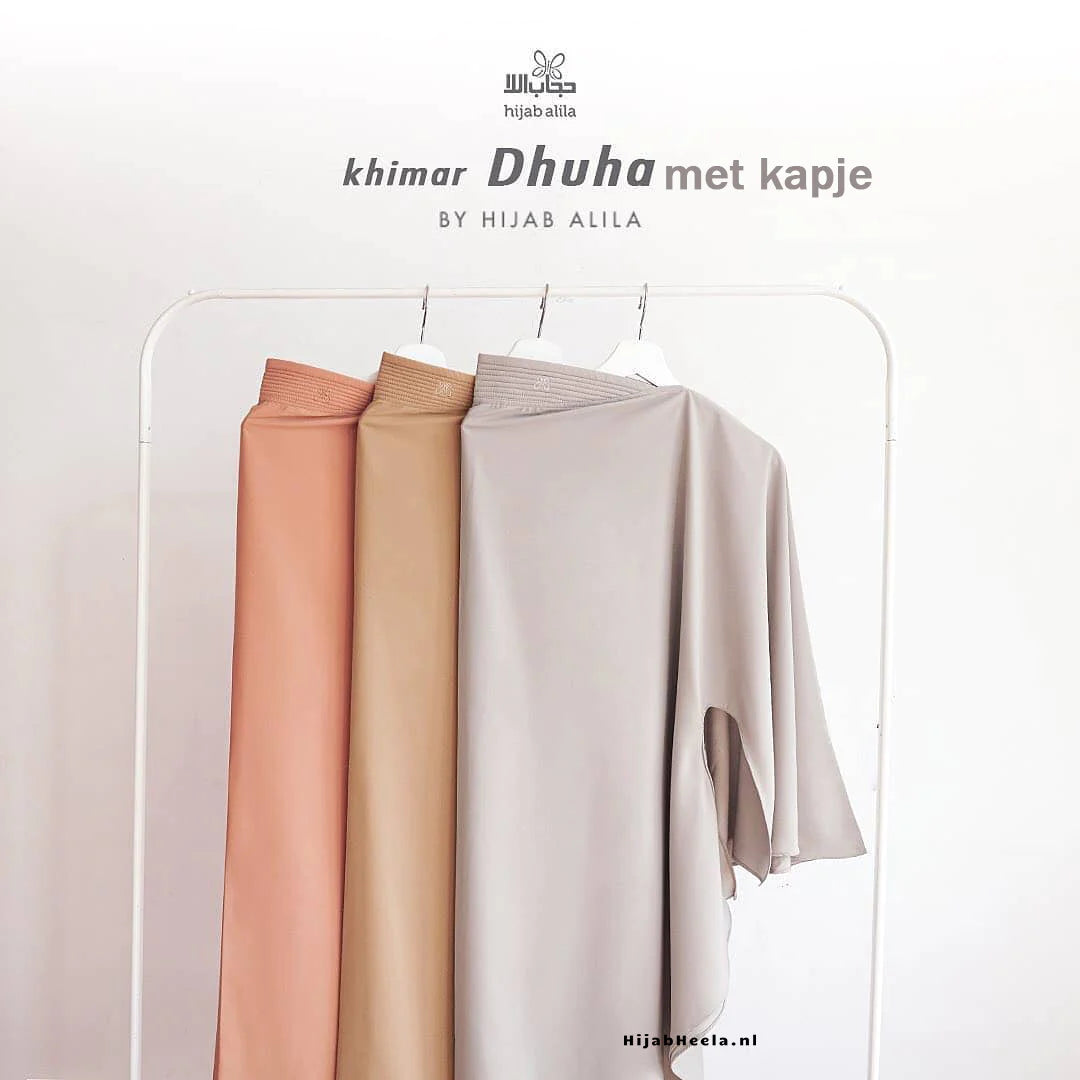 Khimar Dames | Khimar Dhuha | Zonder kapje